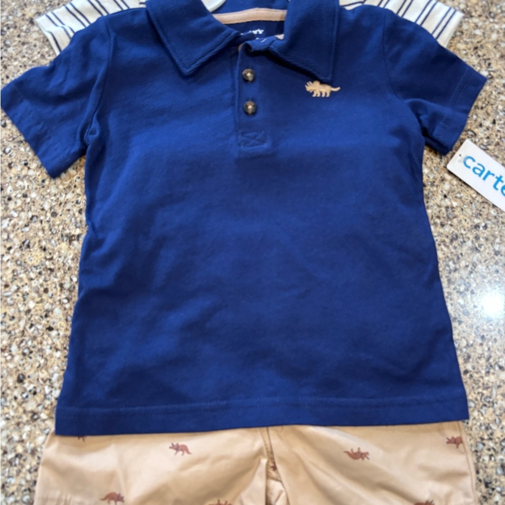NWT Carters 18 Month 3 piece Summer Outfit